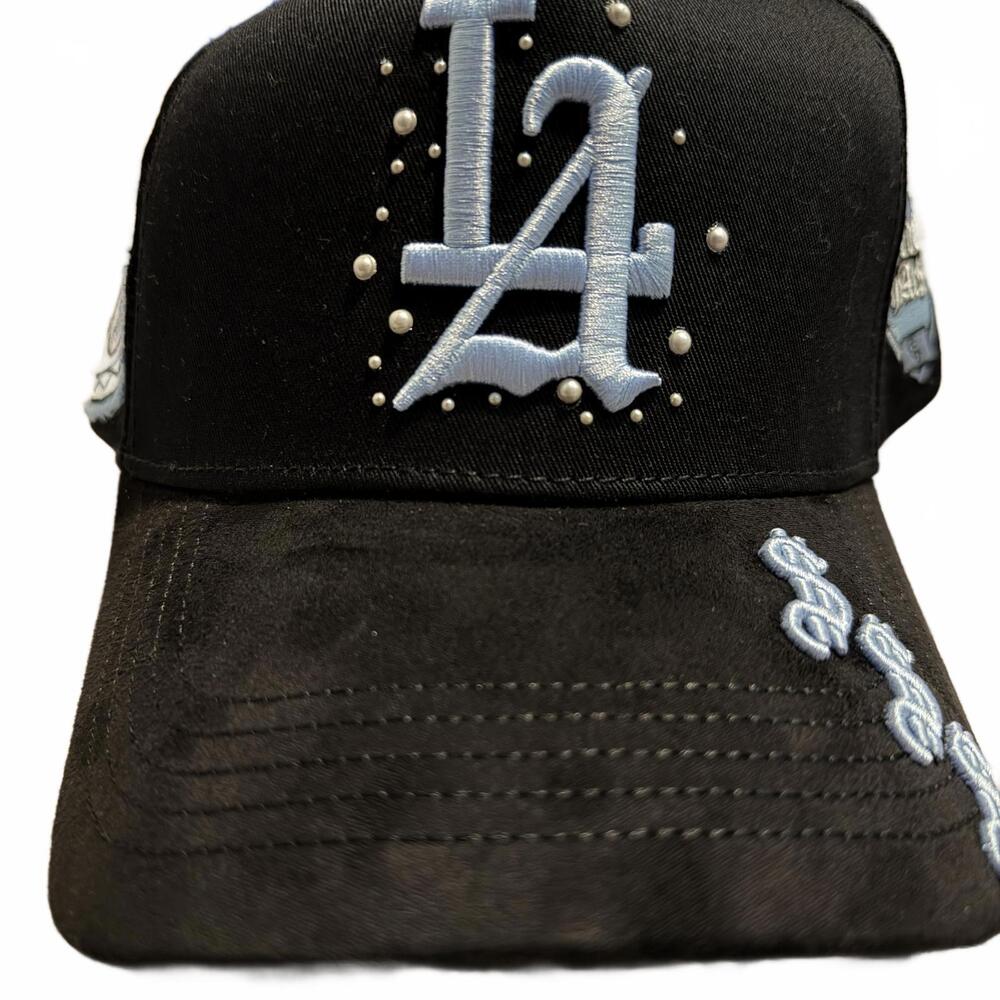 Cashed Out Hats Blue Labubu LA With Snapback New With Tags